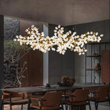 Grapes Linear Chandelier For Dining Room