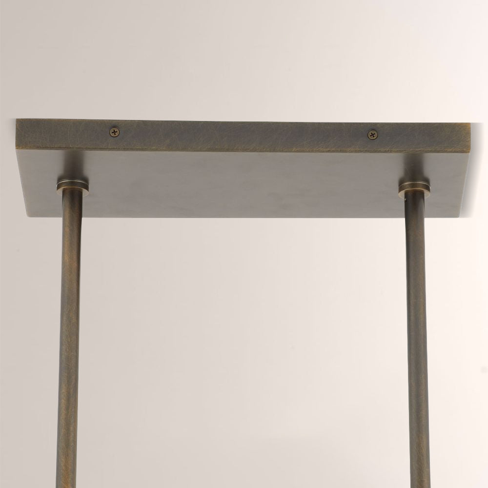 Harris Linear Glass Chandelier