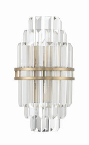 Hayes Crystal 2 Light Wall Sconce