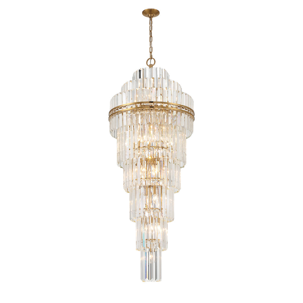 Hayes Multi-Layer Crystal 31 Light Chandelier