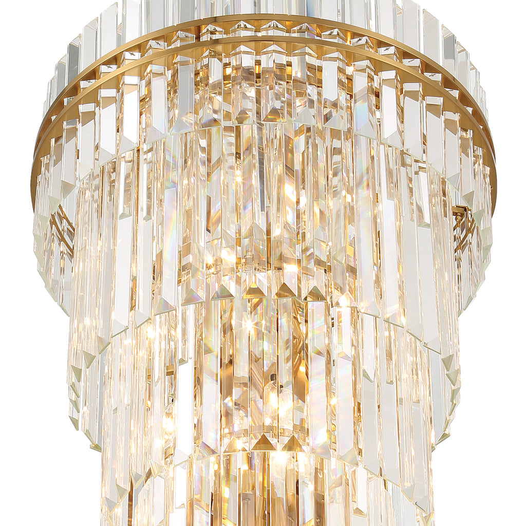 Hayes Multi-Layer Crystal 31 Light Chandelier