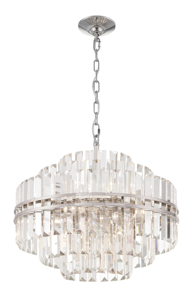 Hayes Round Crystal 12 Light Chandelier