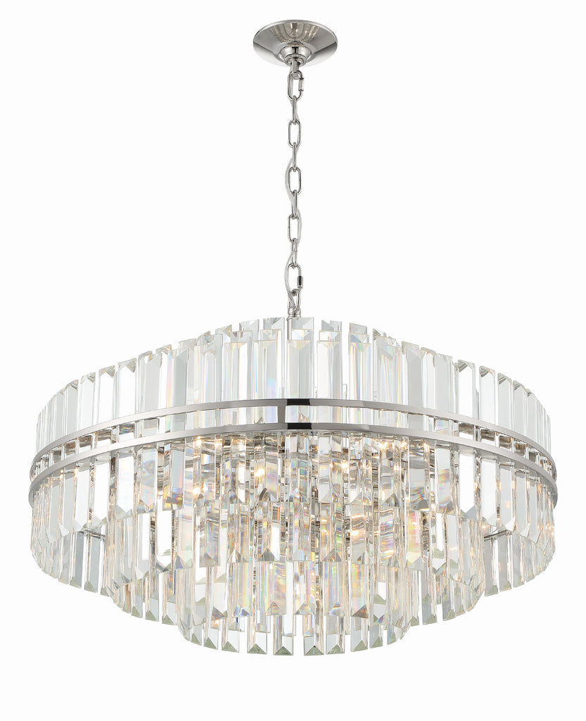 Hayes Round Crystal 16 Light Chandelier