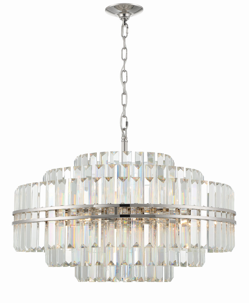 Hayes Round Crystal 16 Light Chandelier