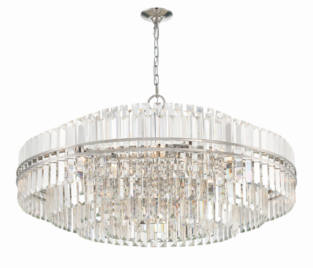 Hayes Round Crystal 32 Light Chandelier