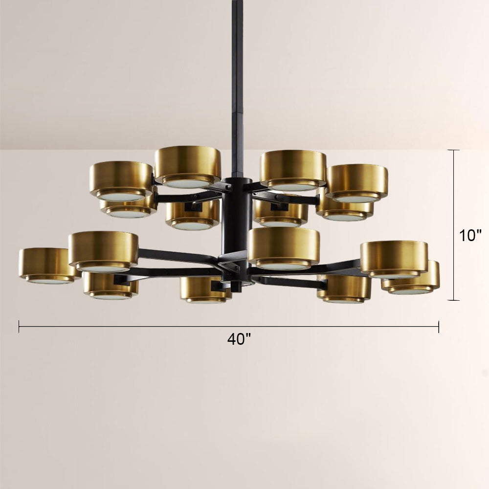 Jesse Two Tier Chandelier