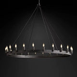 Camino Vintage Candelabra Round Chandelier