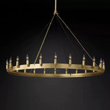 Camino Vintage Candelabra Round Chandelier