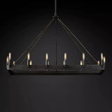 Camino Vintage Filament Rectangular Chandelier