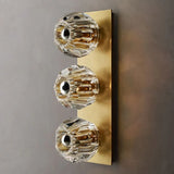 Seaver Clear Glass Linear Short Wall Sconce