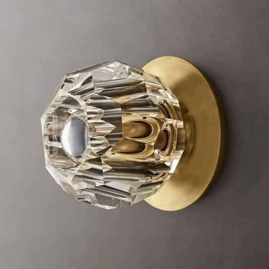 Seaver Clear Glass Petite Wall Sconce