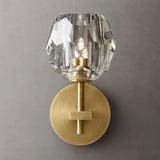 Seaver Clear Glass Short Wall Sconce