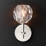 Seaver Clear Glass Short Wall Sconce