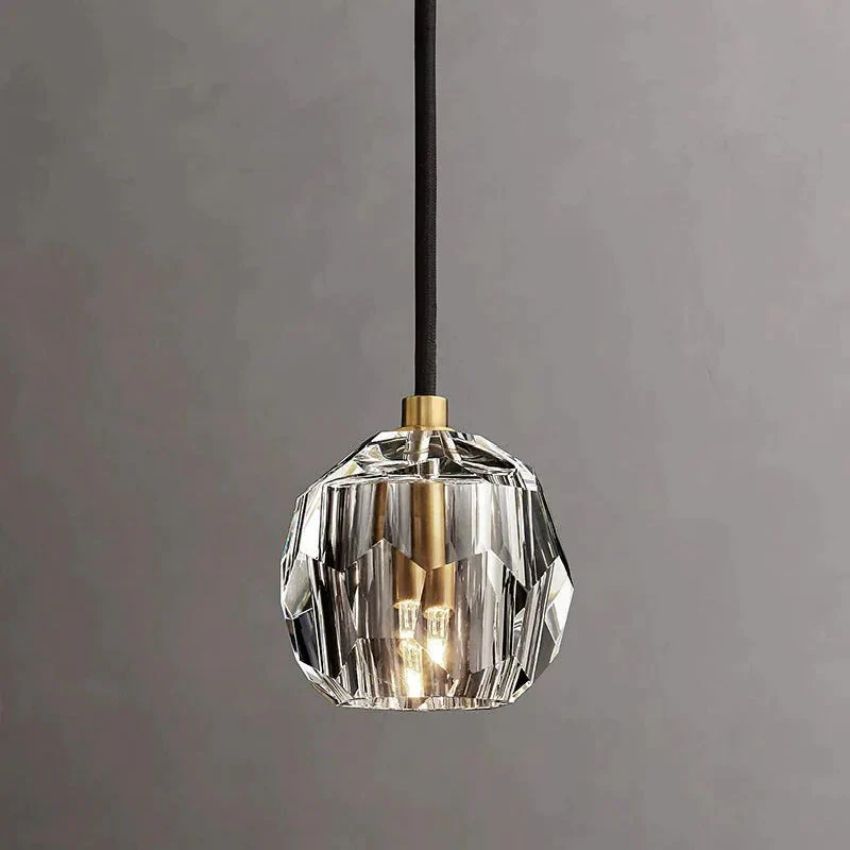 Seaver Glass Cord Pendant