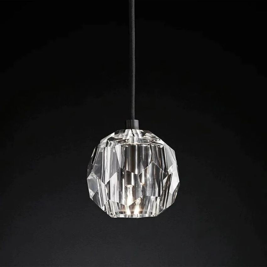 Seaver Glass Cord Pendant