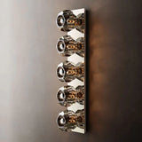 Seaver Smoke Glass Linear Grand Wall Sconce