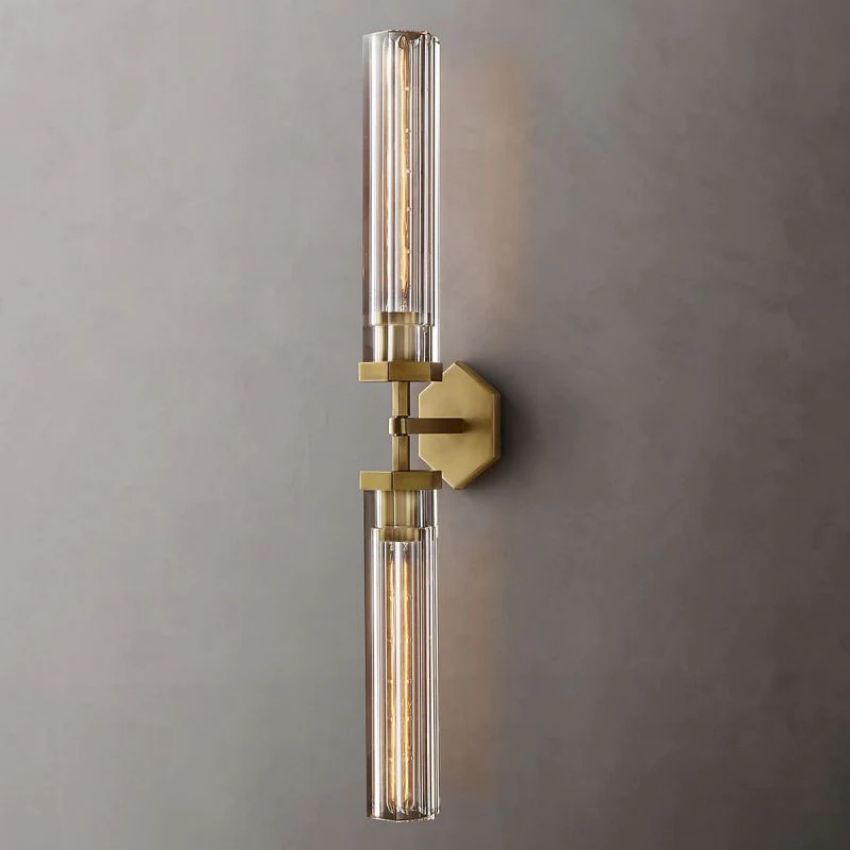 Lanchester Hexagonal Linear Grand Wall Sconce