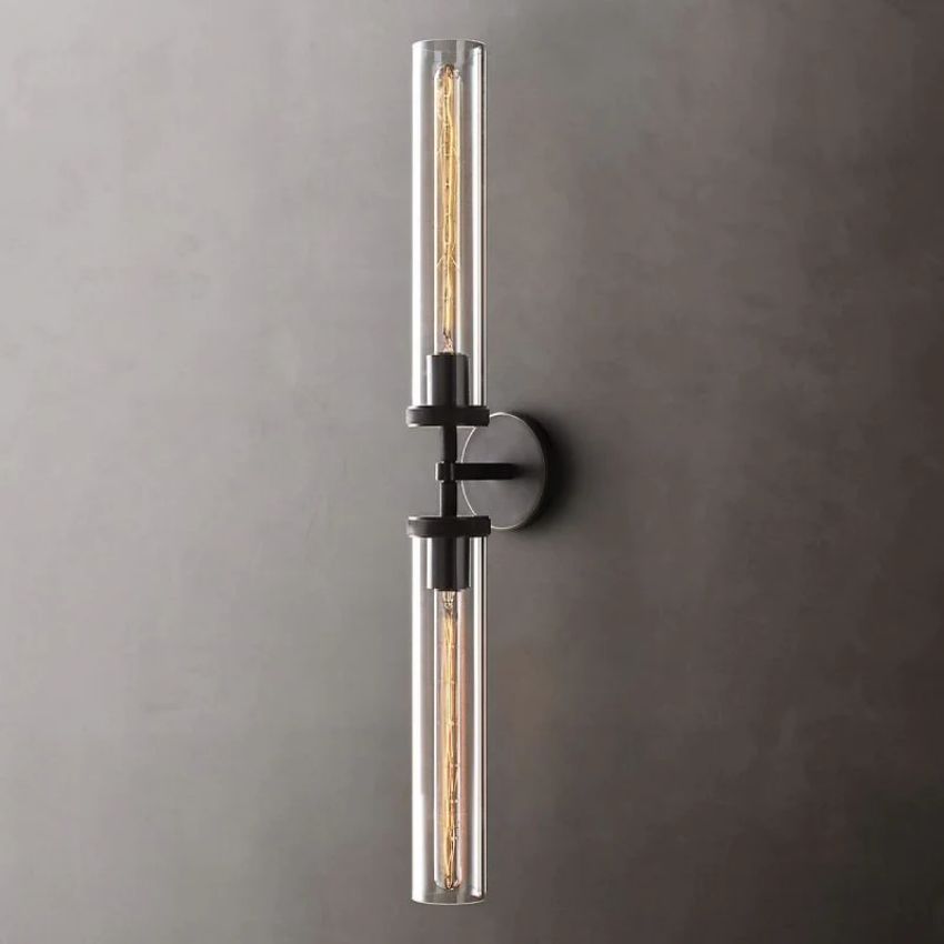 Lanchester Round Linear Grand Wall Sconce