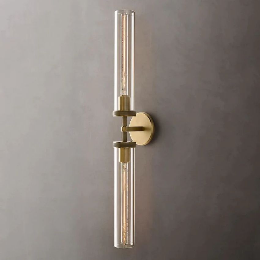 Lanchester Round Linear Grand Wall Sconce