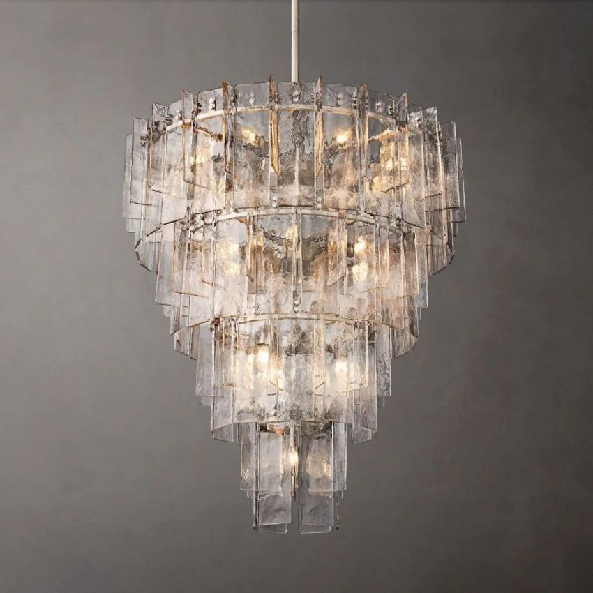 Saint Multi-Layer Round Chandelier 47"