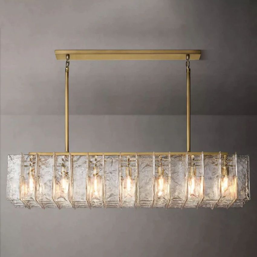 Saint Rectangular Chandelier 67"