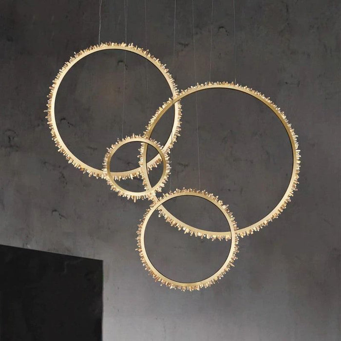 Lett Multiple Round Chandelier