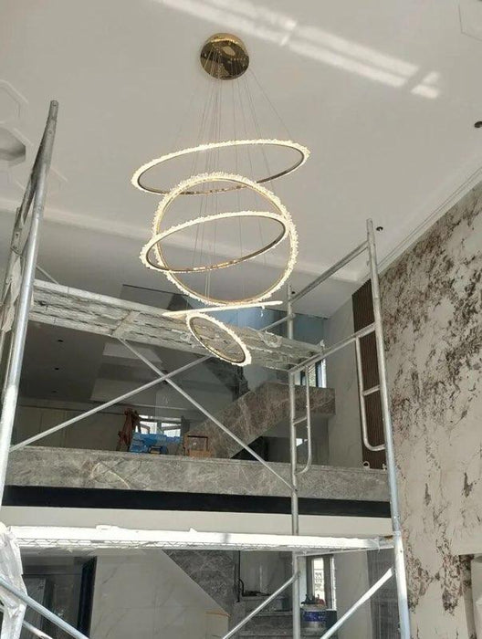 Lett Multiple Round Chandelier