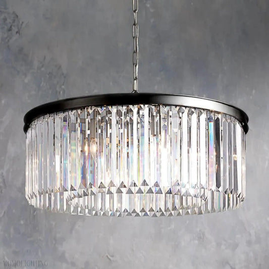 Leyland-Round-Living-Room-Glass-Chandelier-Bronze2