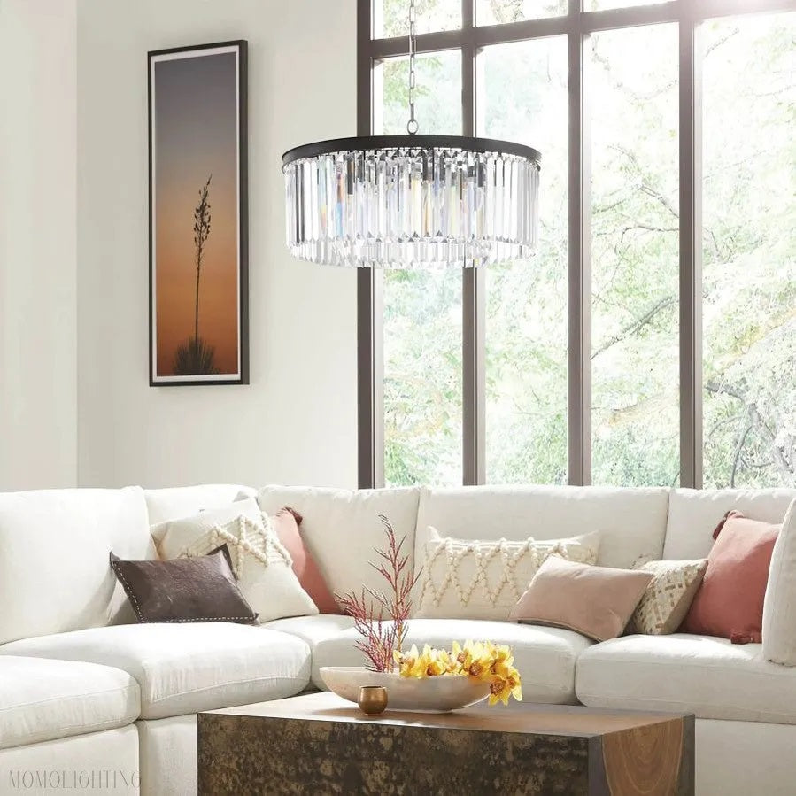 Leyland-Round-Living-Room-Glass-Chandelier-Bronze3