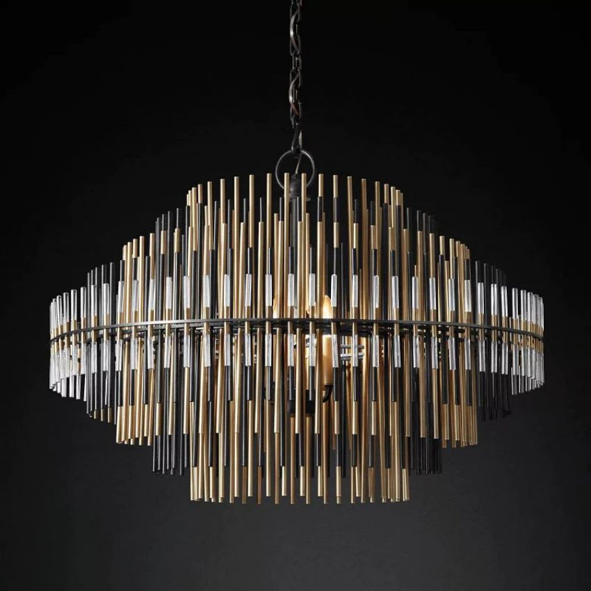 Wiliam Sculpture Round Chandelier 32"