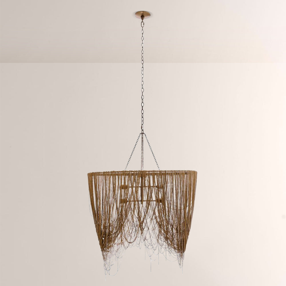 Lindsay Oval Chains Chandelier