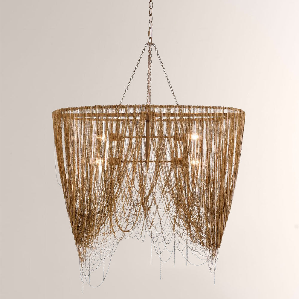 Lindsay Oval Chains Chandelier