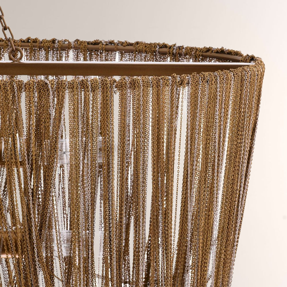 Lindsay Oval Chains Chandelier