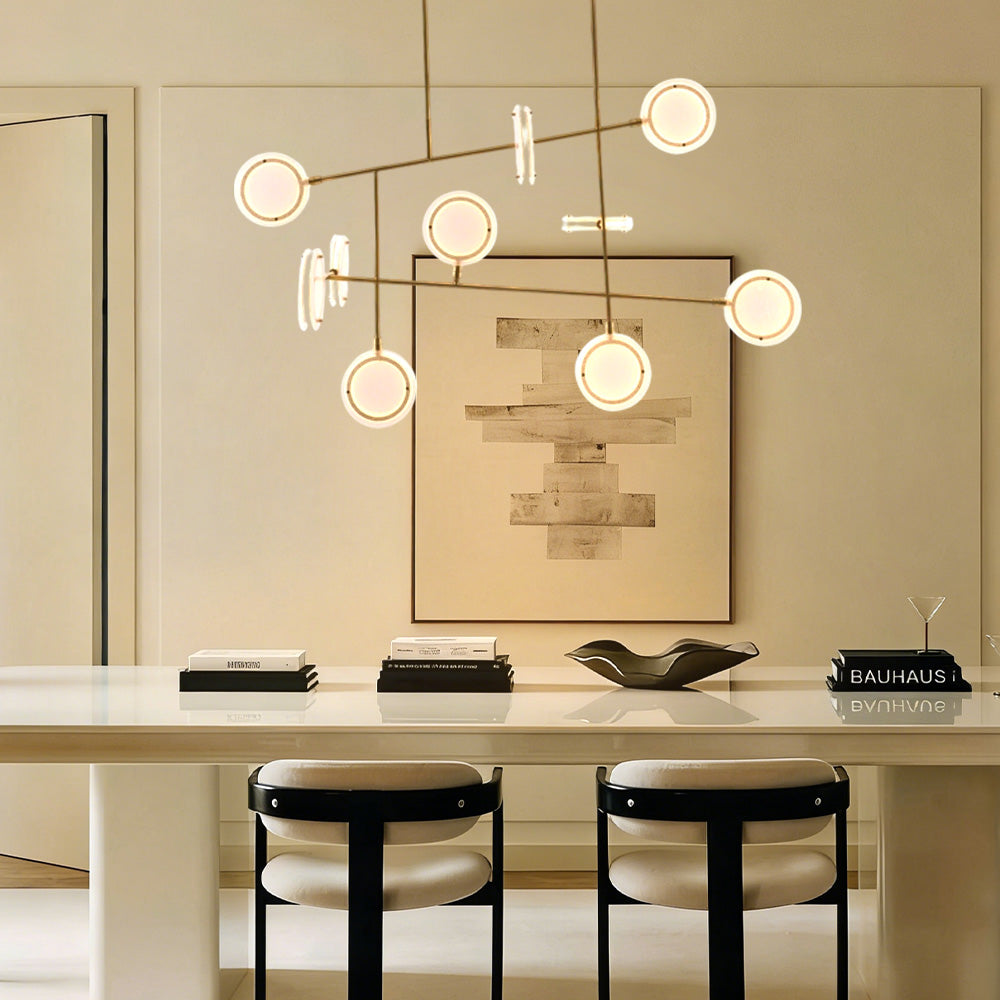 Mandel Linear Chandelier