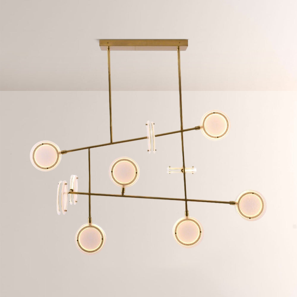 Mandel Linear Chandelier