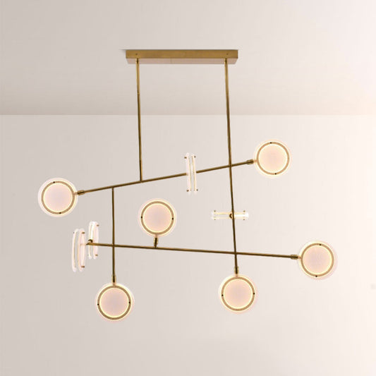 Mandel Linear Chandelier