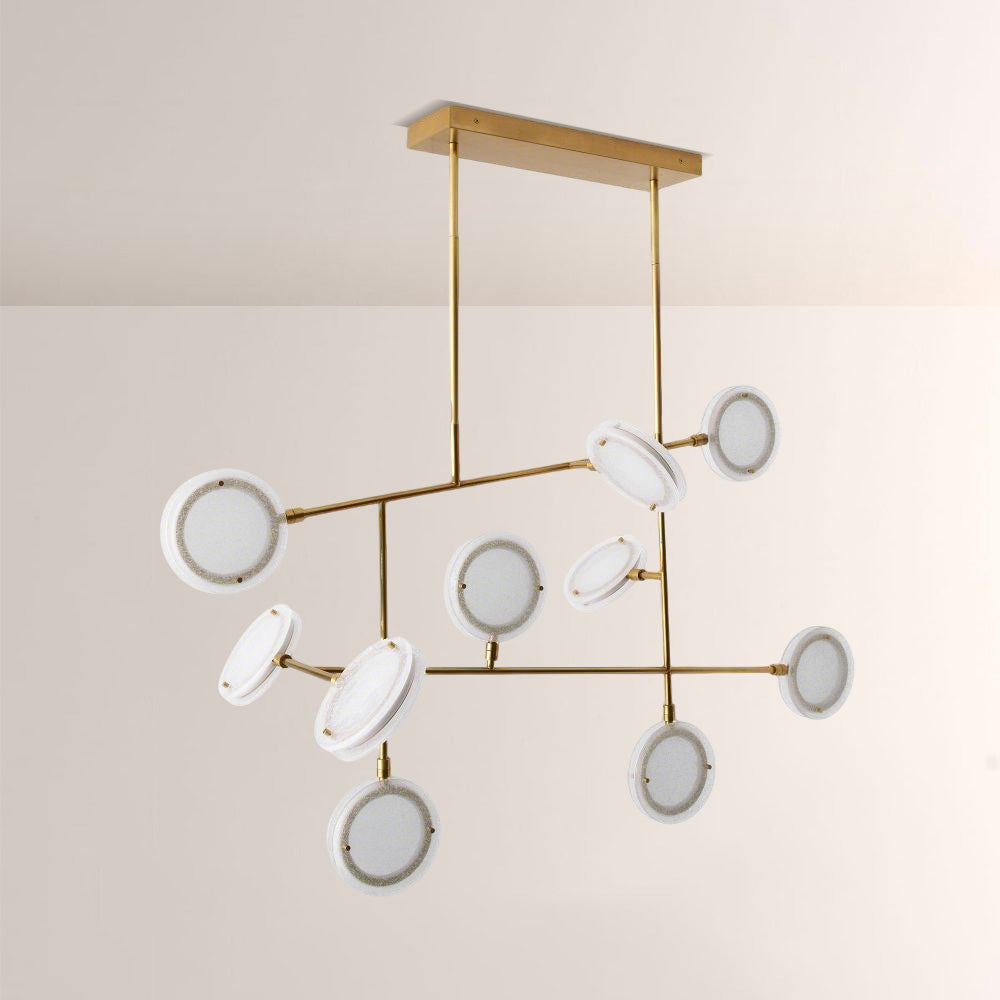 Mandel Linear Chandelier