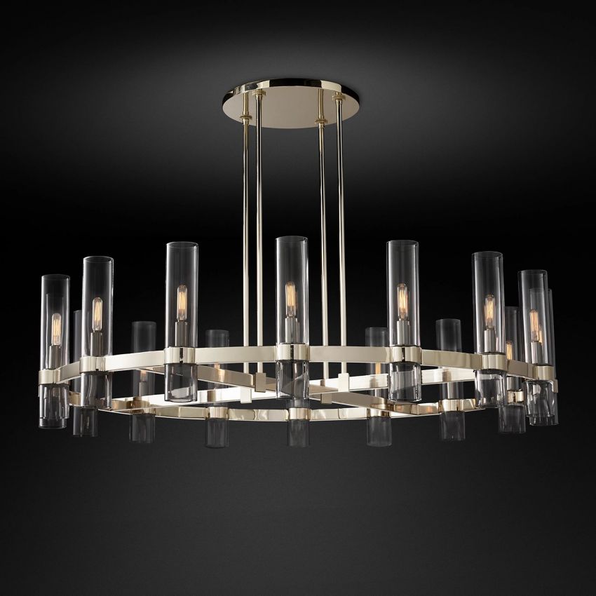 Manor Round Chandelier 48"