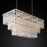 Marge 3-Tier Rectangular Chandelier 60"