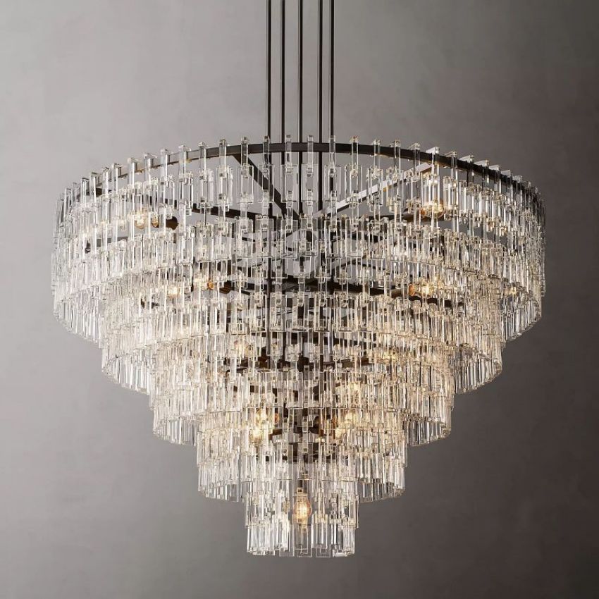 Marge 5-Tier Round Chandelier 60”