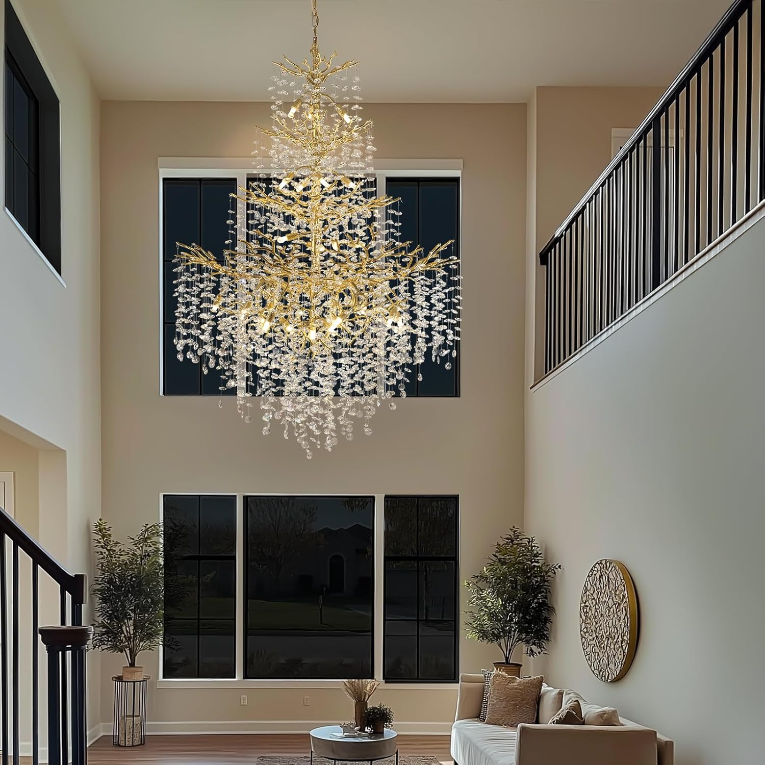 Modern Crystal Chandelier For Dining Room