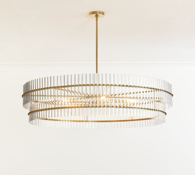 Mona Crystal Round Chandelier 29.5"/ 48"/60"