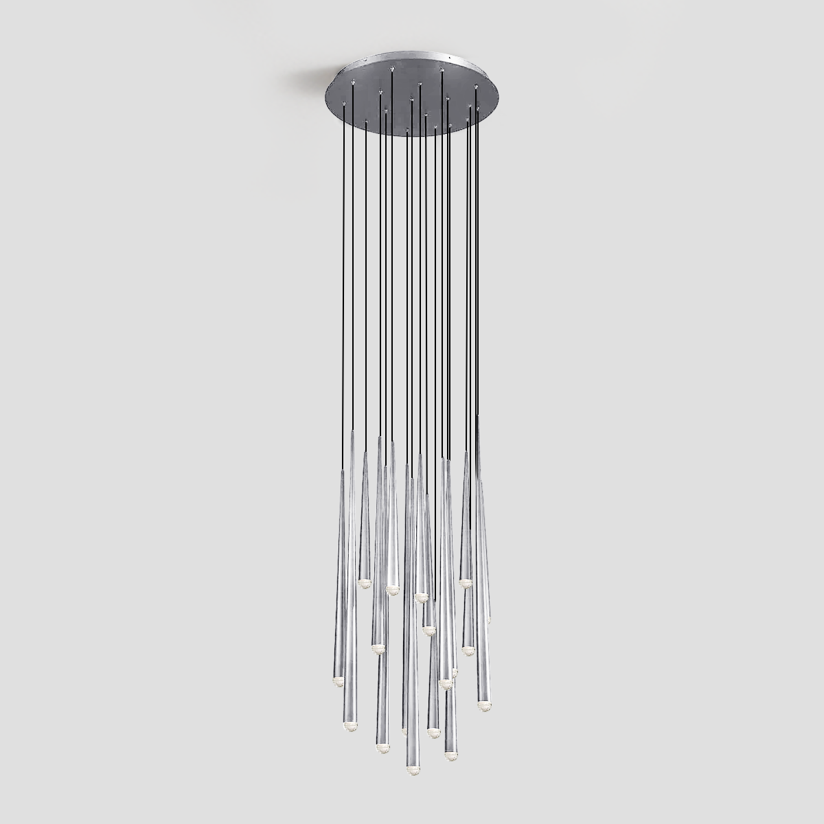 Droop Round Tubular Pendant