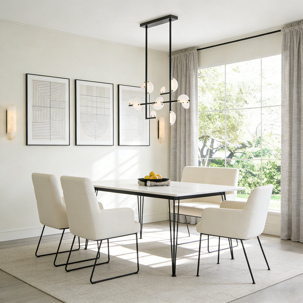 Nora Linear Alabaster Chandelier