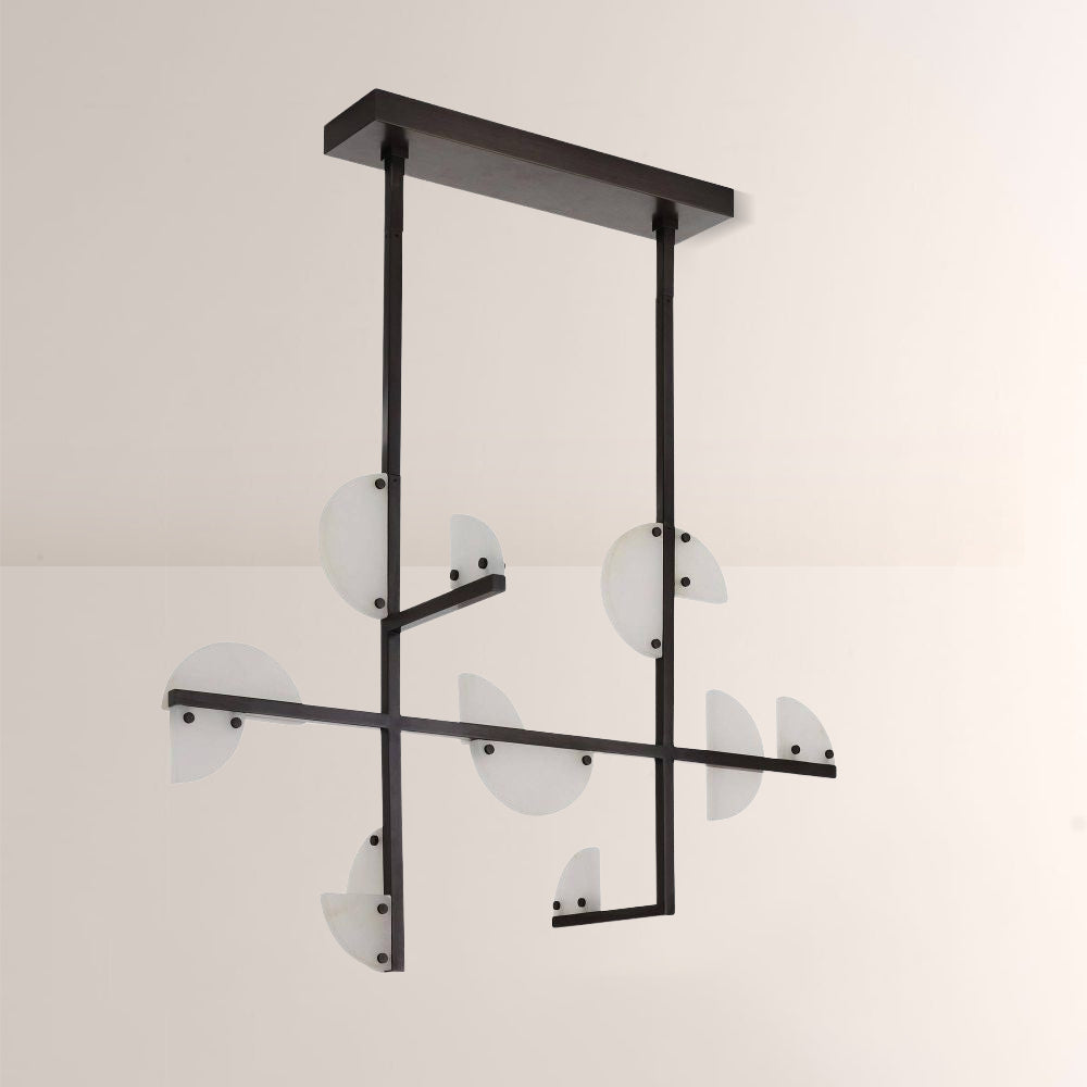Nora Linear Alabaster Chandelier