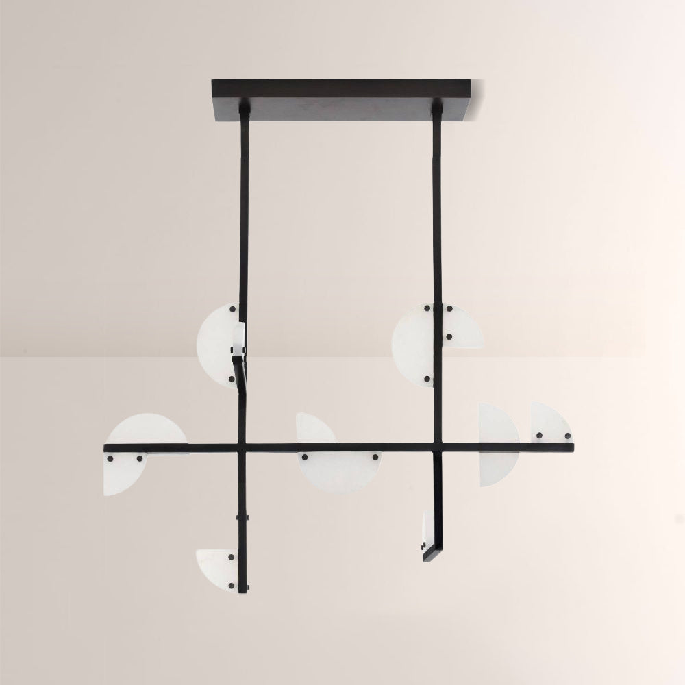 Nora Linear Alabaster Chandelier