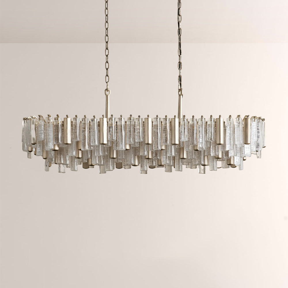 Nova Crystal Prism Linear Chandelier