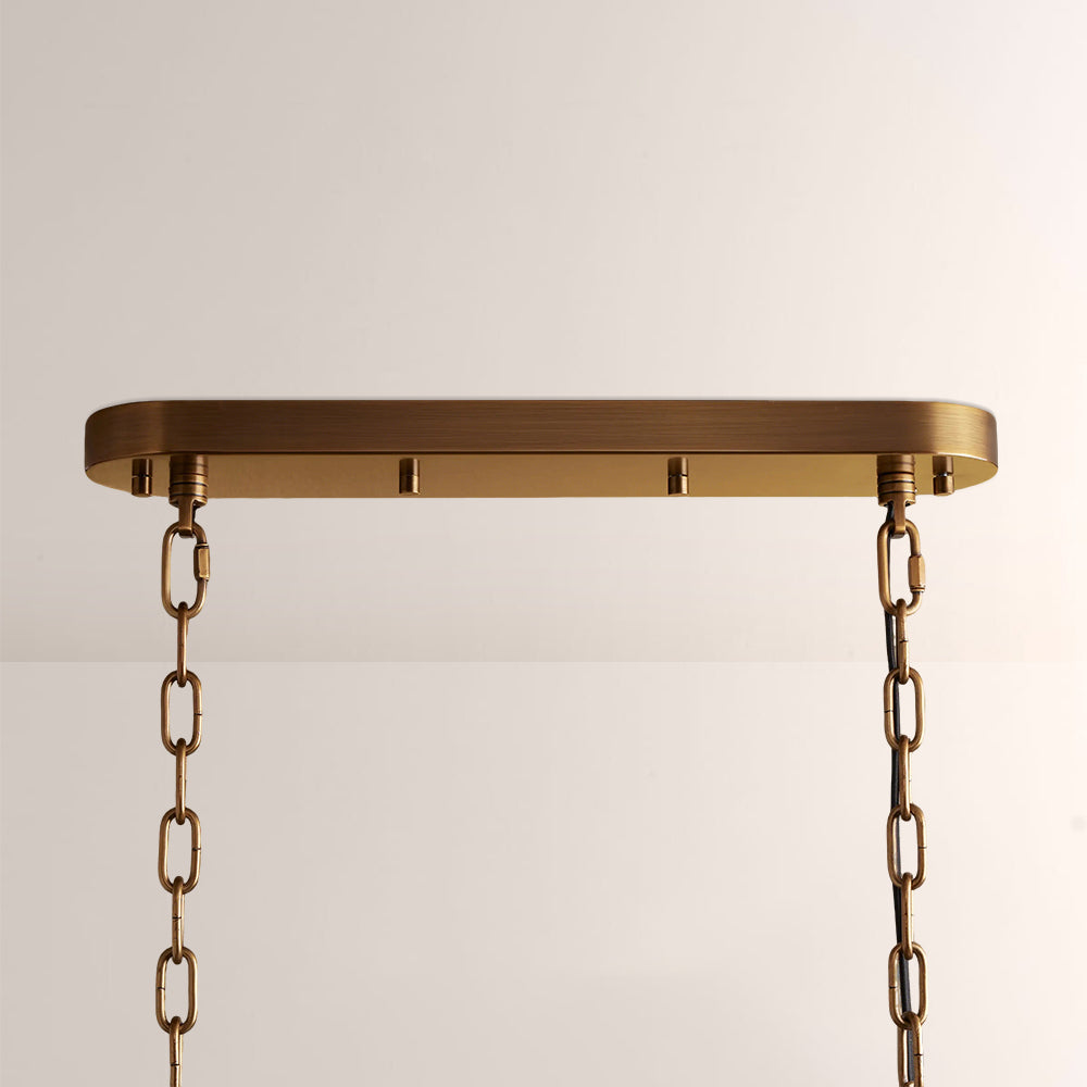 Nova Crystal Prism Linear Chandelier