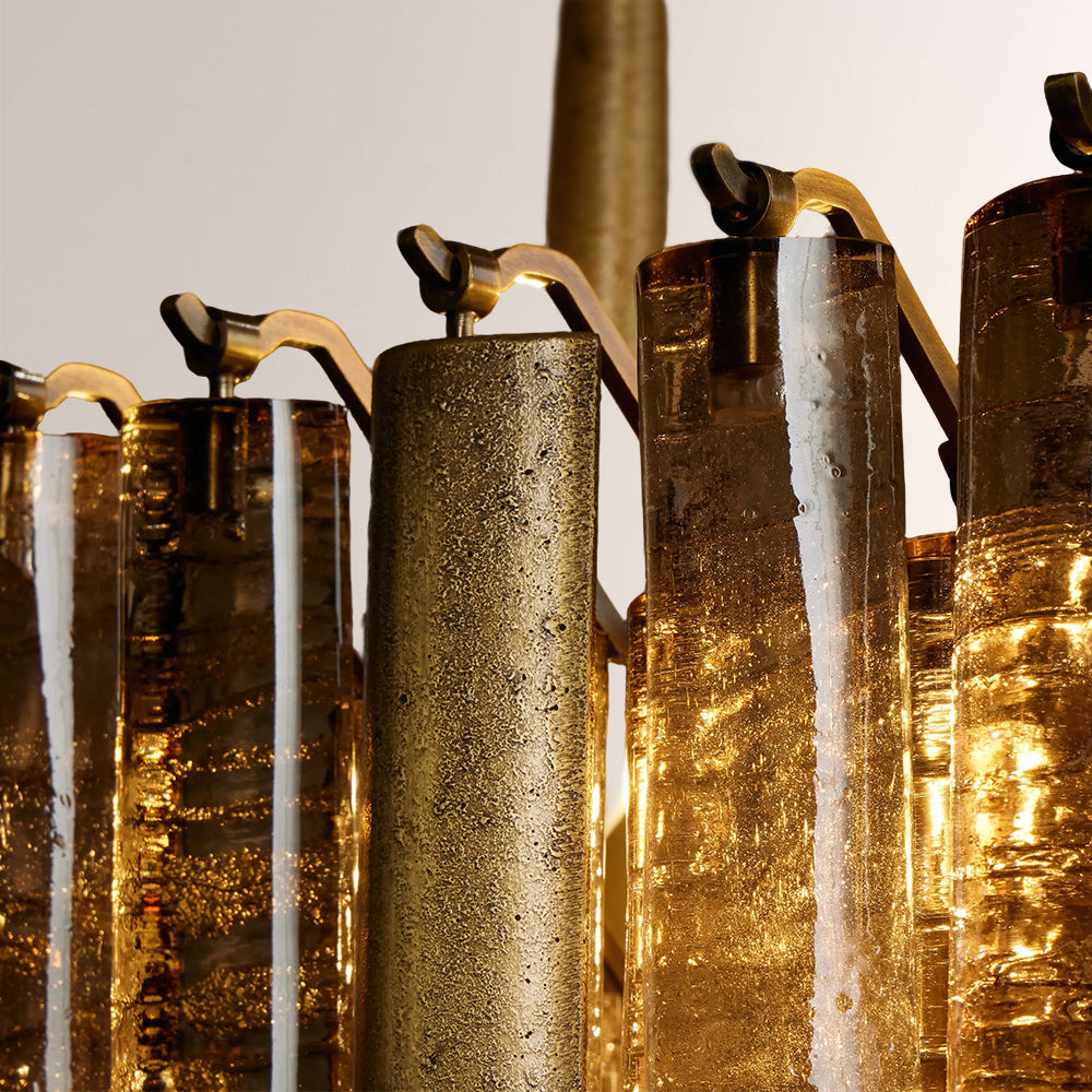 Nova Crystal Prism Linear Chandelier