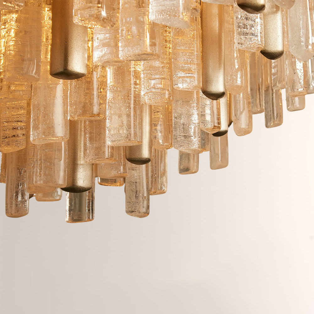 Nova Crystal Prism Round Chandelier